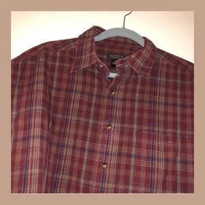 Harold Powell - Vintage Plaid Shirt - XXL
